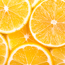 Fresh Cut Oranges