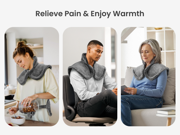 mothers day gifts for mom, travel heating pad, weighted electric heat pad