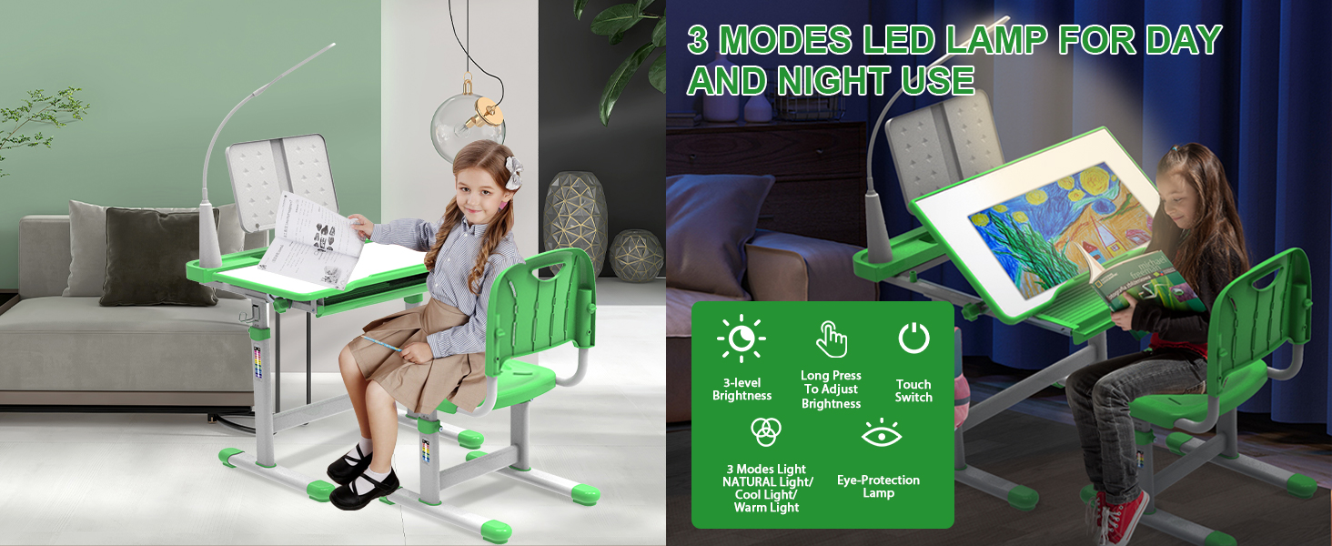 3 modes led lamp