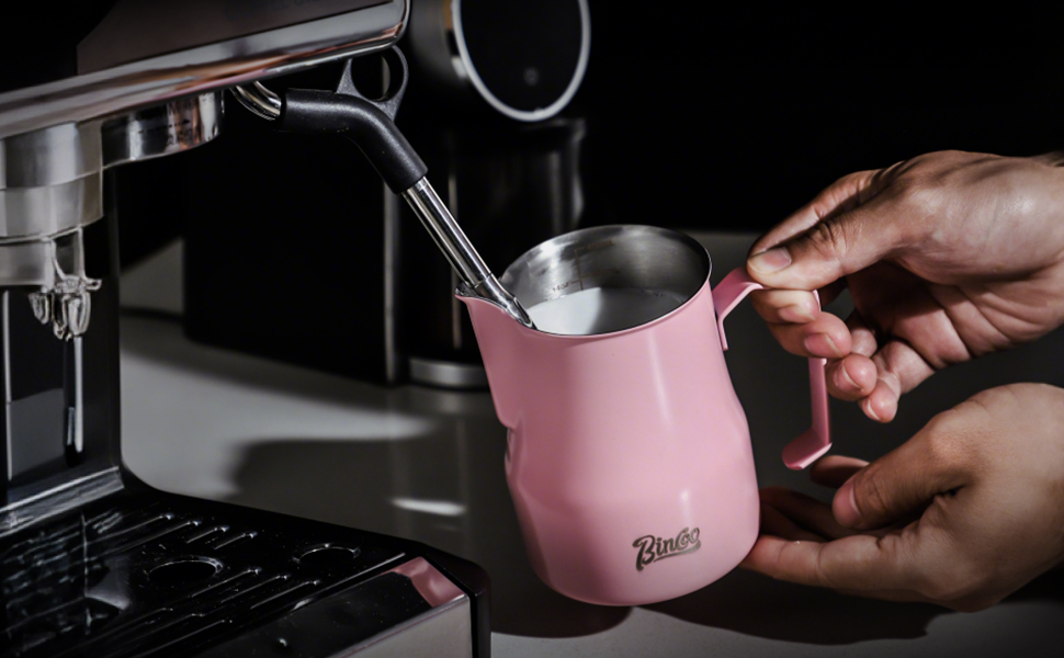 bincoo milk frothing cup