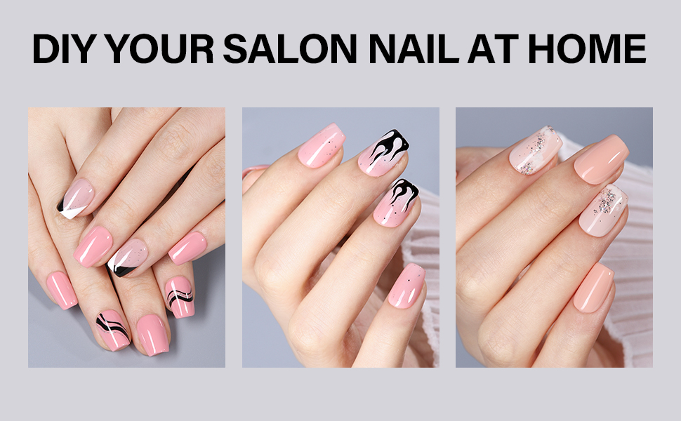 SHORT COFFIN NAIL TIPS