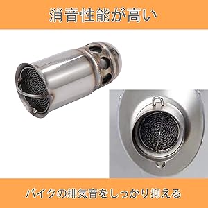 50〜50.8π用スーパーロング激鳴き二重管バッフル