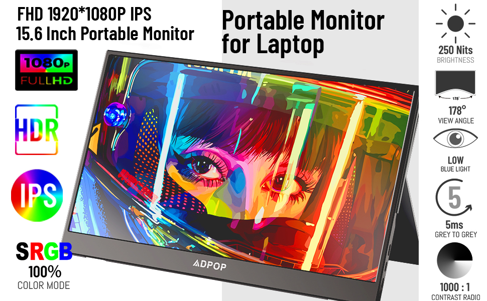 portable monitor for laptop