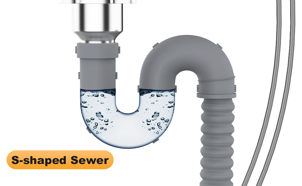 S-shaped Sewer