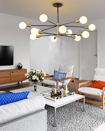 Modern Sputnik Chandelier