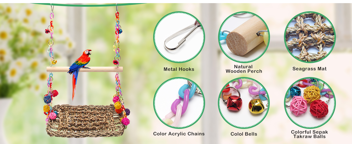 Bird Climbing Hanging Hammock