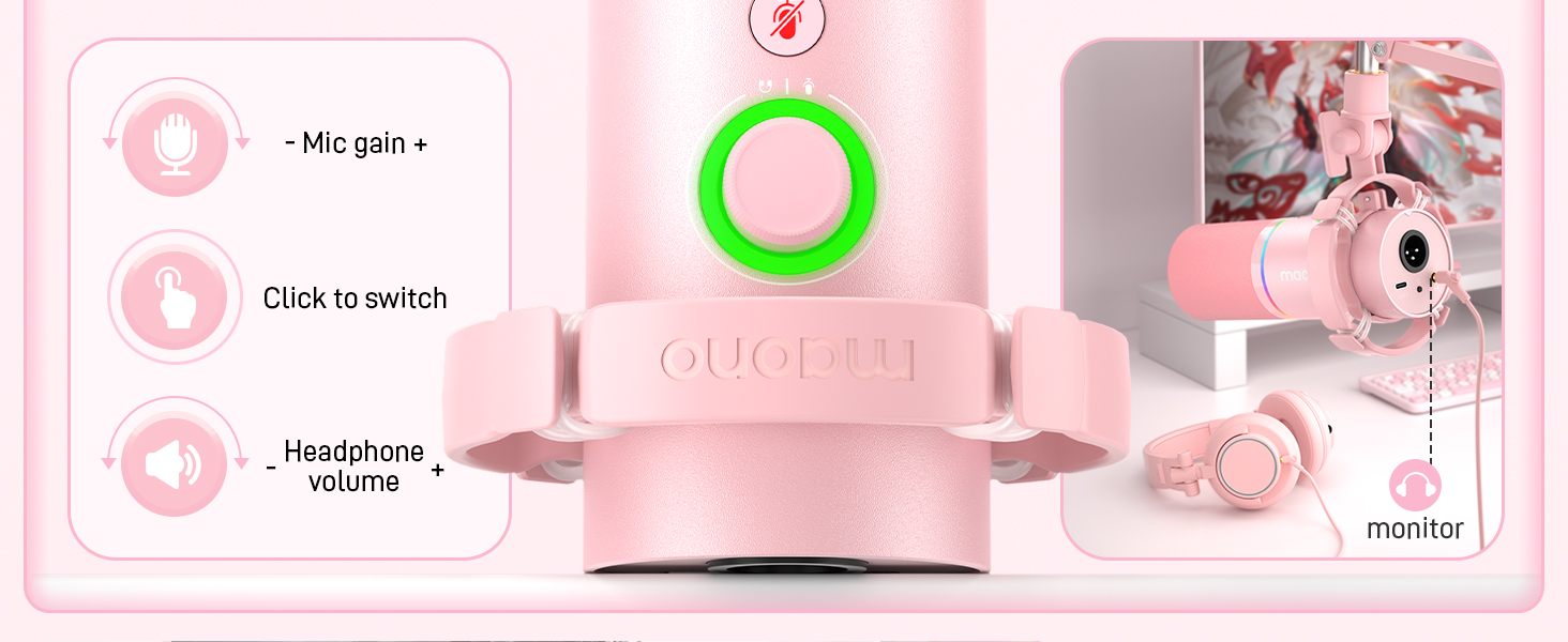 MAONO XLRUSB Dynamic Microphone Kit