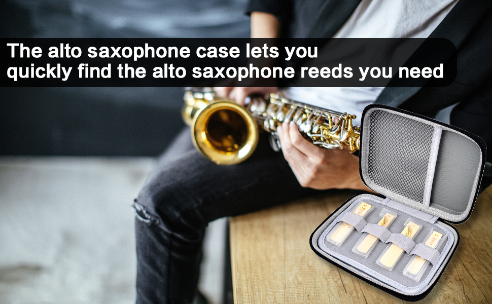 Reeds Case Compatible with 12 pcs D'Addario Woodwinds丨for