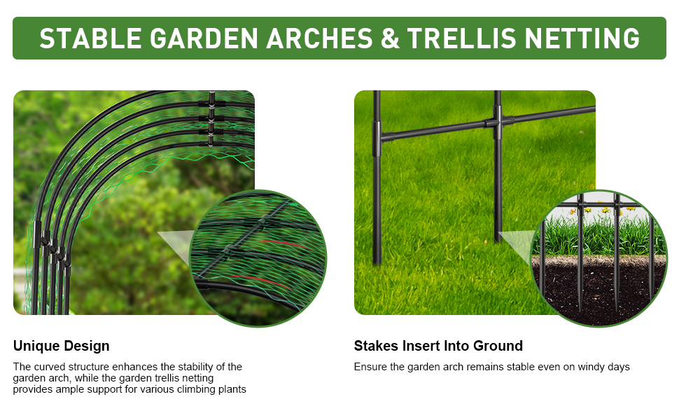 metal garden arch