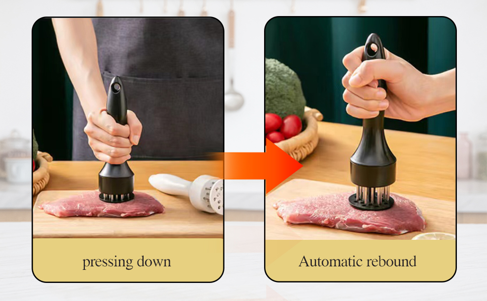 Meat Tenderizer Tool Stainless Steel Ultra Sharp 21 Pin