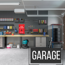 fire blanket in garage