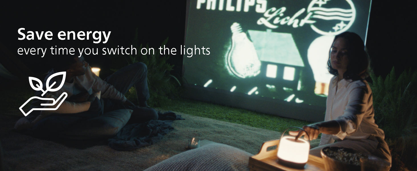Save energy every time you switch on the lights