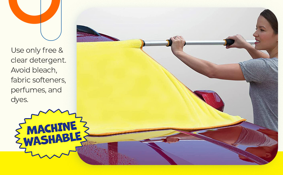 ShamWow ShamPow Quick Car Dry Chamois Shammy Microfiber Cloth Towel