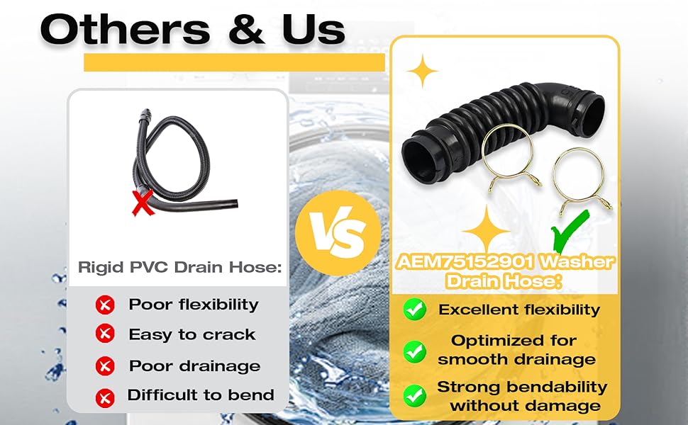 washer drain hose A+3