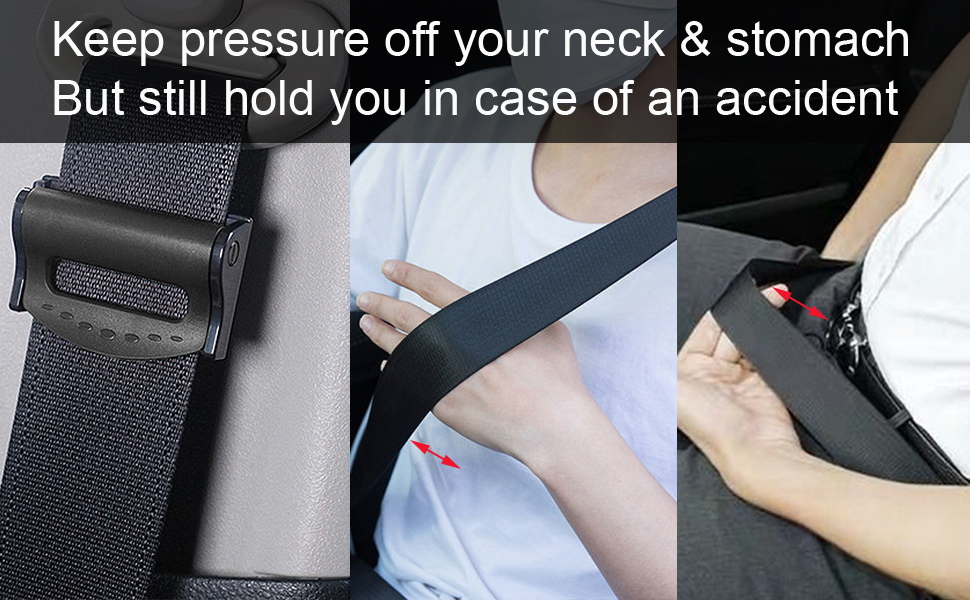 Car Seatbelt Adjuster Car Seat Belt Clip Shoulder Neck Strap Positioner