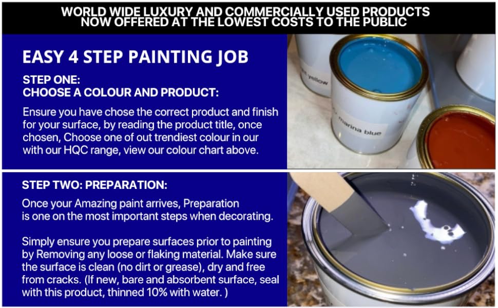 HQC Weather Shield Smooth Masonry Paint 5L in 30+ Colours Storm