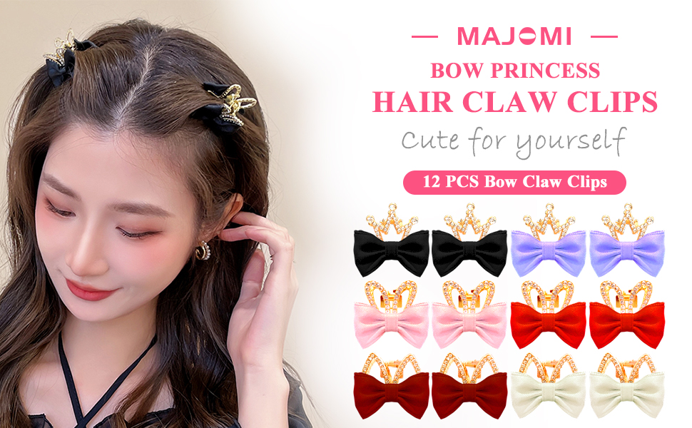 Small Hair Claw Clips