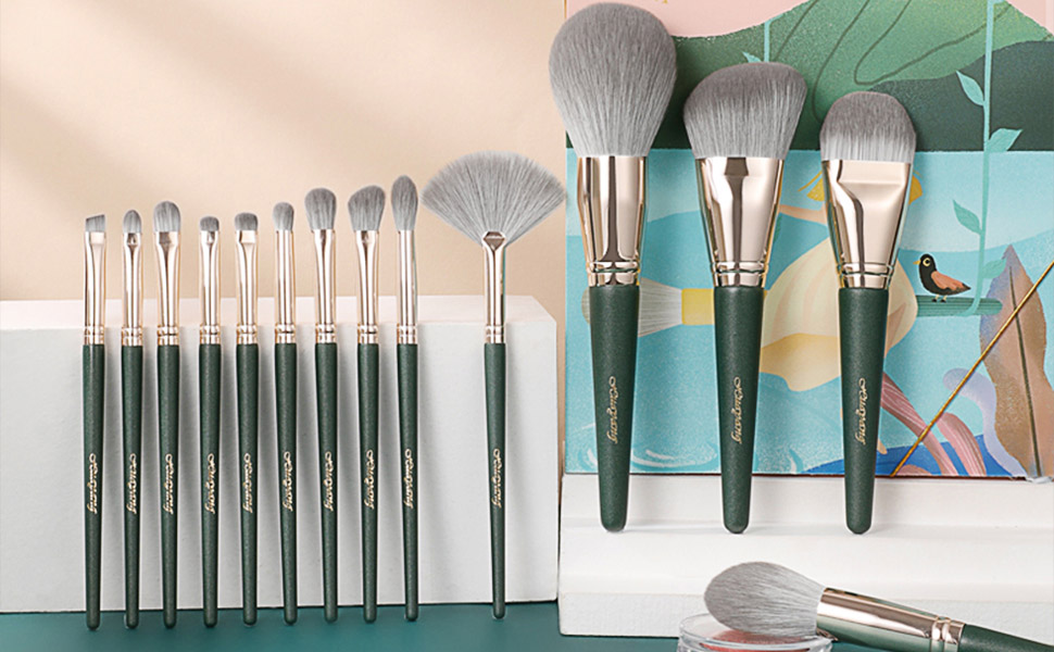 case para brochas de maquillaje lancome makeup kabuki brush set makeup professional set