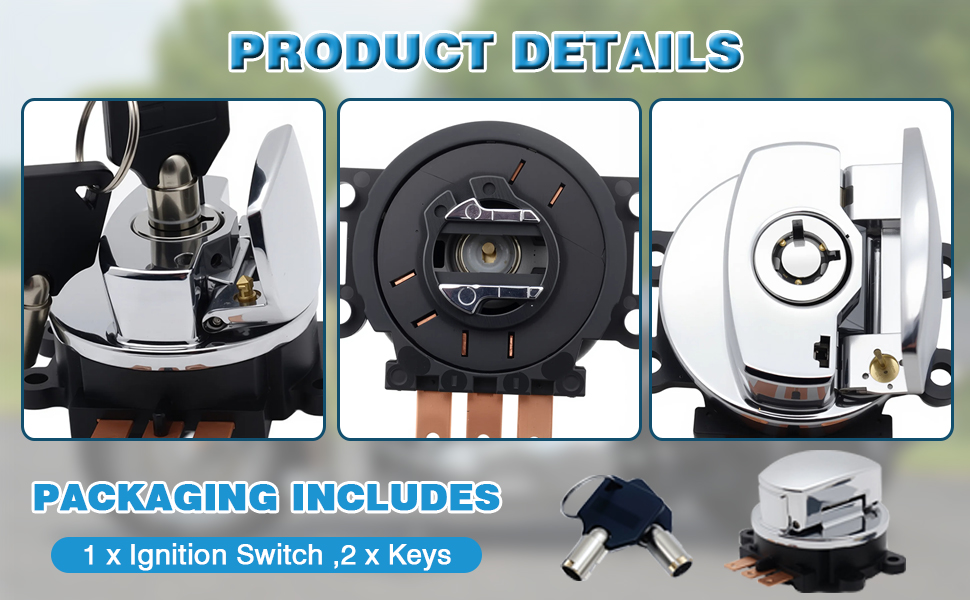 KNYA様 Amazon.com: Ignition Switch Lock with 2*Keys Compatible with
