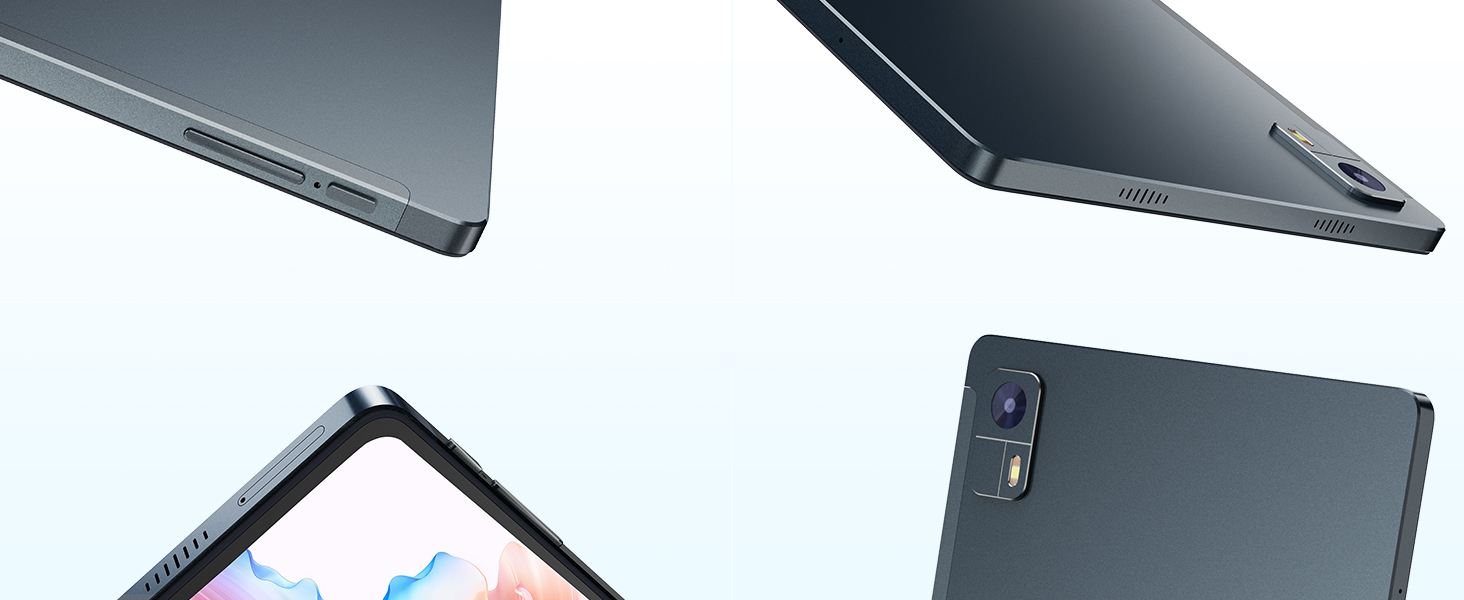 Slim metal body tablet