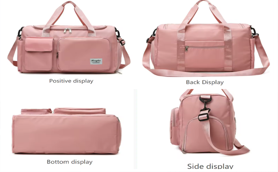 Foldable Travel Duffel Bag, Large Capacity Folding Travel Bag