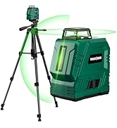 Laser Level, RockSeed Cross Line Laser with Self-Leveling