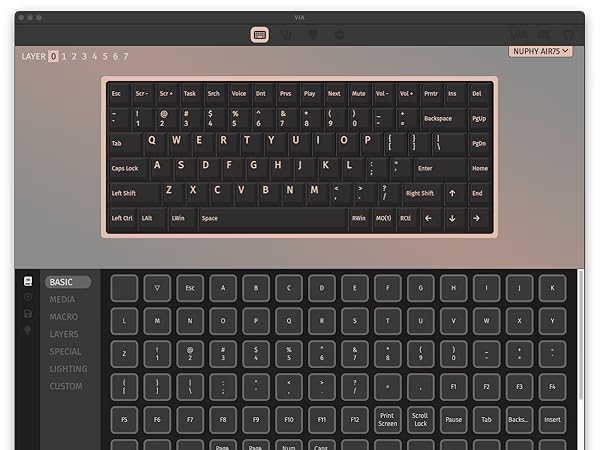 Amazon | nuphy Air75 V2 メカニカルキーボード 75%ロー