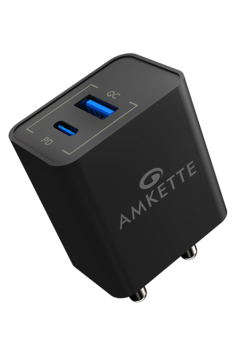Amkette ChargePro 24W PD Wall Charger