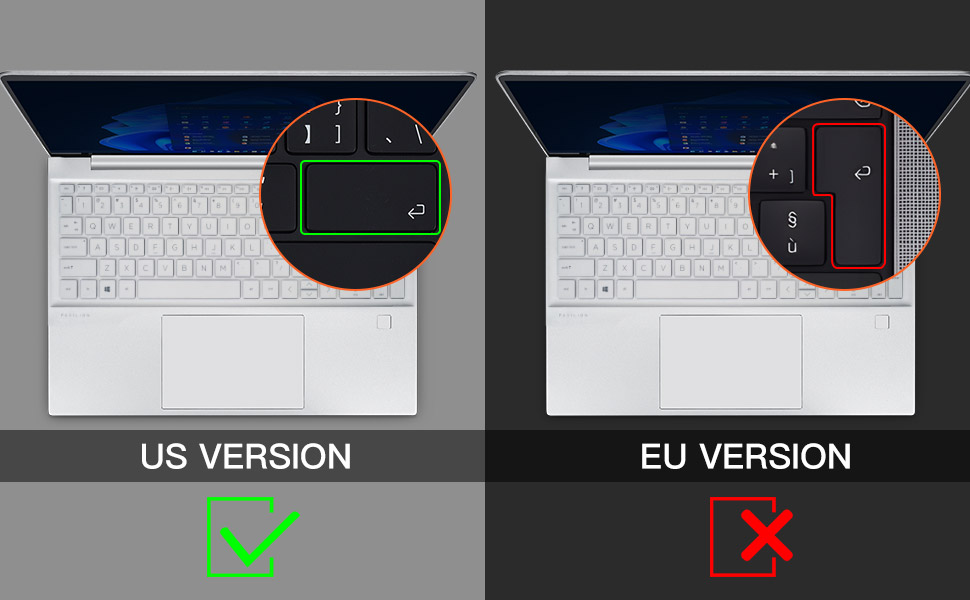 hp 15.6 laptop keyboard cover