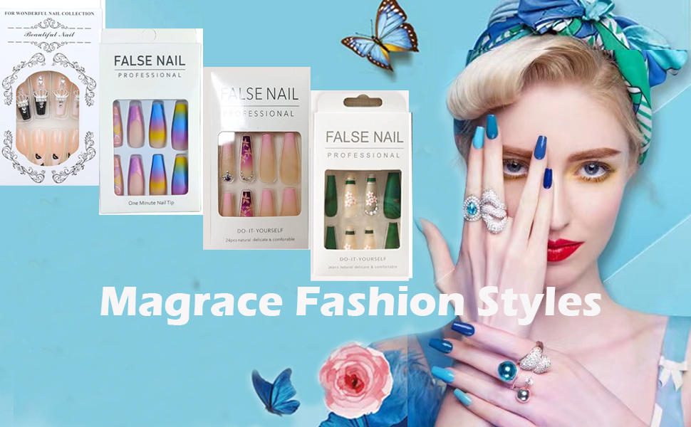press on fake nails