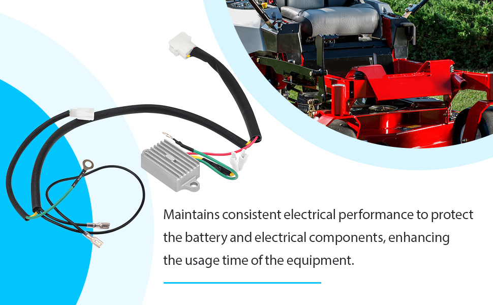Amazon.com: Voltage Regulator with Harness Replaces 136-7879