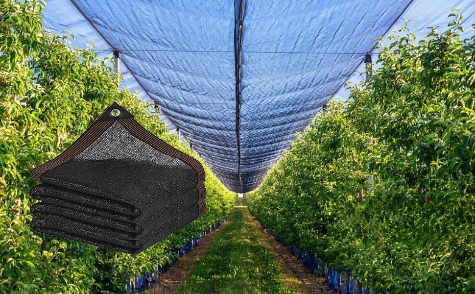 Shade Cloth，70 Garden Sun Shade Cloth Mesh Tarp，10 x 20