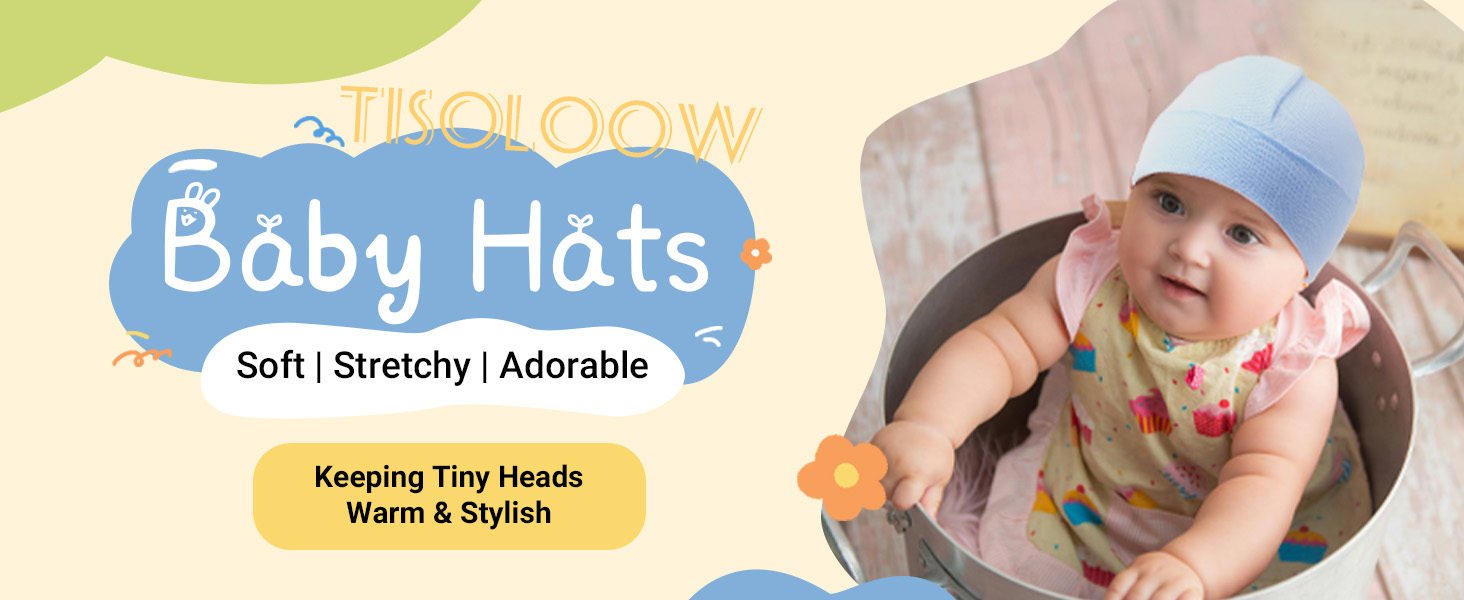 baby hats and mittens