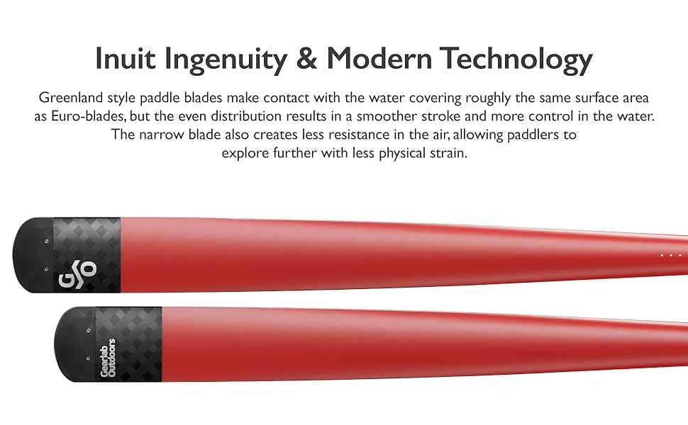 Gearlab Outdoors - Akiak Greenland Kayak Paddle