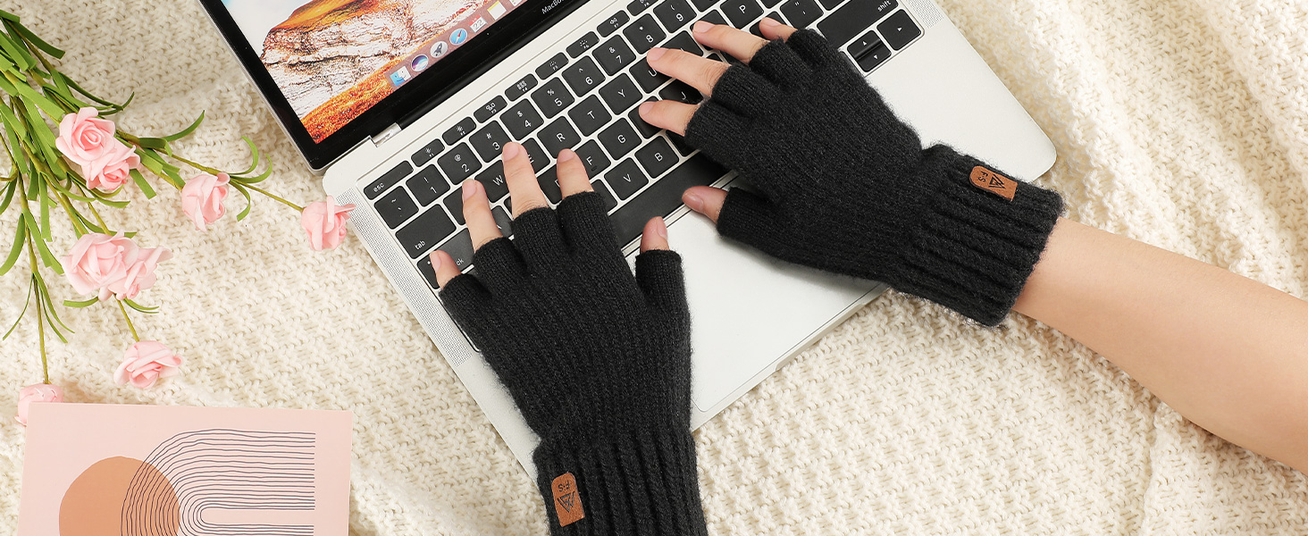 fingerless gloves for women fingerless gloves men winter gloves