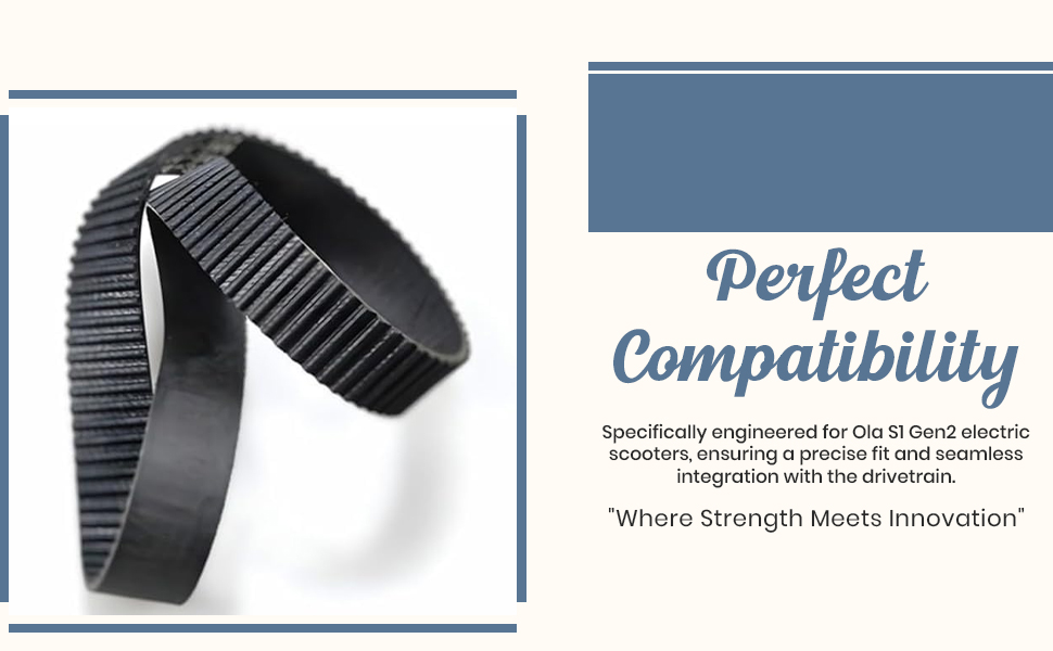 SPN-JGSP Ola S1 Gen2 Super Strong Drive Belt