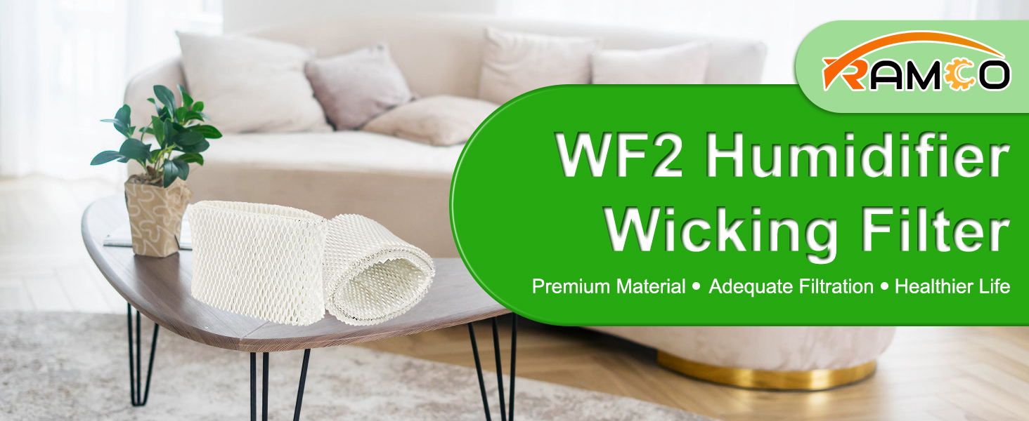 ramco WF2 Humidifier Filters Replacement for Kaz for Vicks