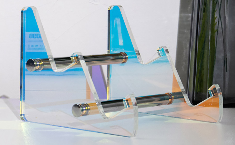 1pcs Acrylic Mechanical Keyboard Display Stand Colorful 3Tier