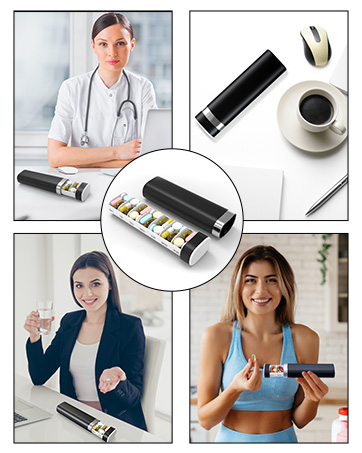 pill boxes 7 day 3 times a day,pill dispenser 3 times a day