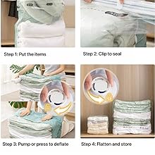 cube bag packing steps