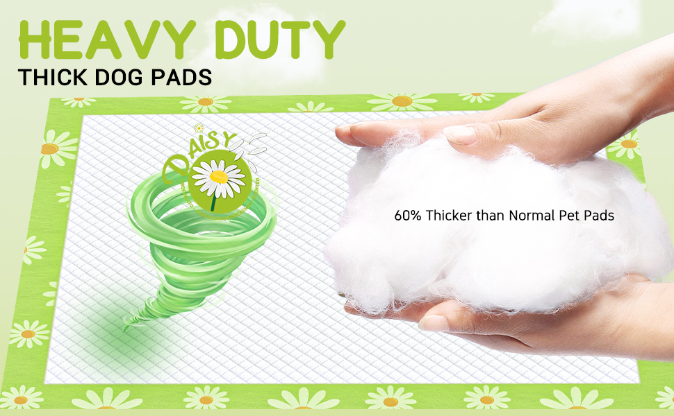 CROCI Puppy Pads Daisy Fragrance 28x34in Large, Odor