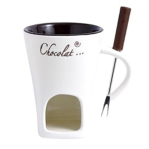 Caneca de derretimento de chocolate