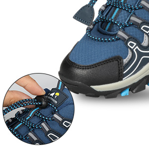 A3:Water-repellent upper &Adjustable shoelaces