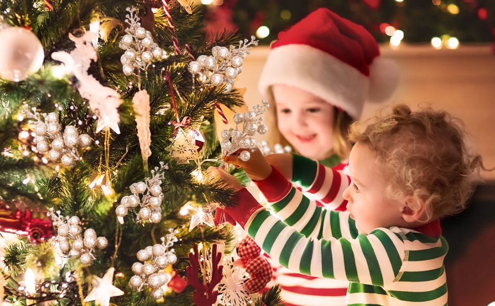 Waipfaru 18 Pack Christmas Tree Decorations, Christmas Tree