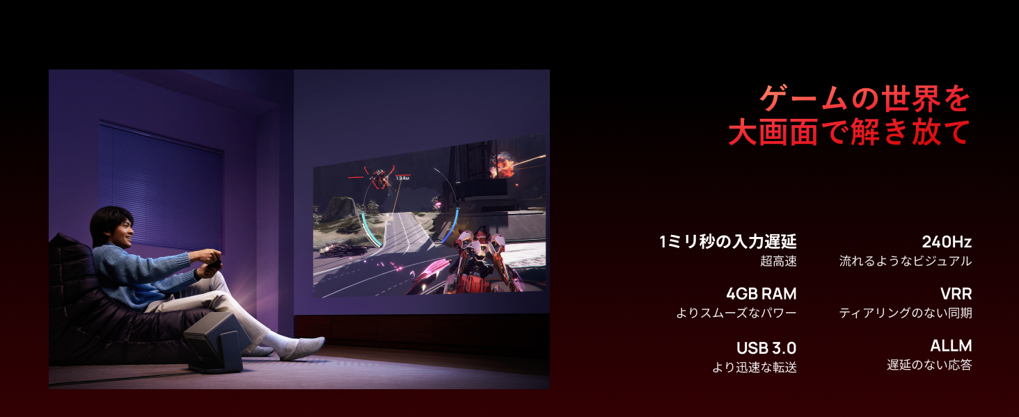 xgimi プロジェクター プロジェクター 家庭用 プロジェクター 4k レーザー ホームプロジェクター 天井