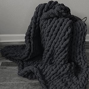 Black Bulky Chenille Yarn for Hand Knitting Blankets (30 Yards, 8.8 Ounces Each) 13d84b94 86ec 4723 A8a7 46b836c0424f. CR0,0,1600,1600 PT0 SX300 V1