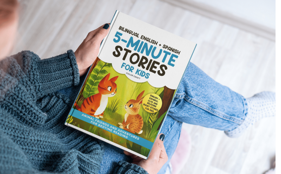 Bilingual Stories For Kids Ages 6-10,Historias de 5 minutos y cuentos para dormir,Spanish Stories