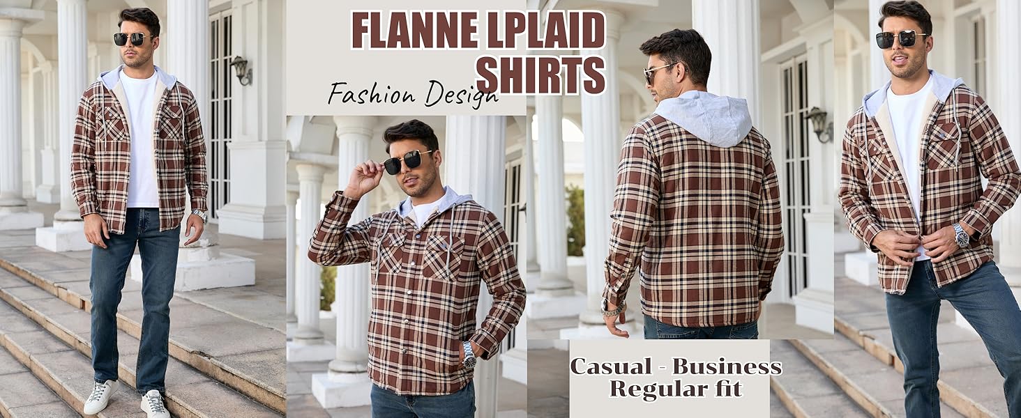 mens flannel jacket