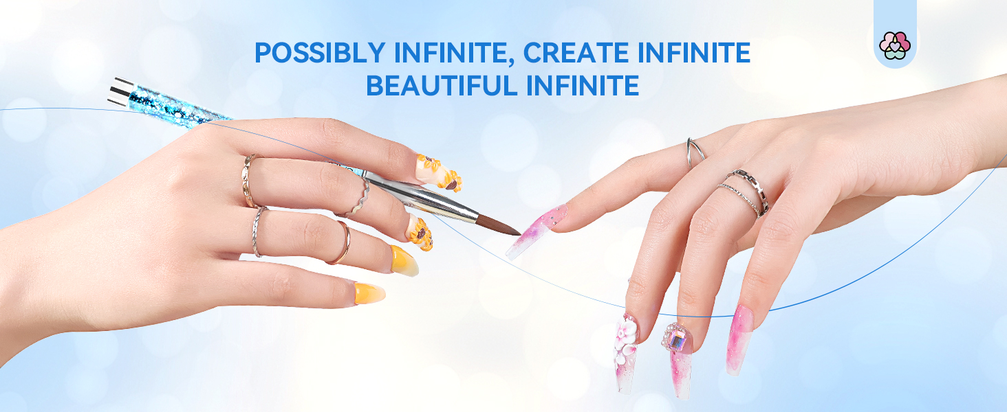 Acrylic Nail Brush Set