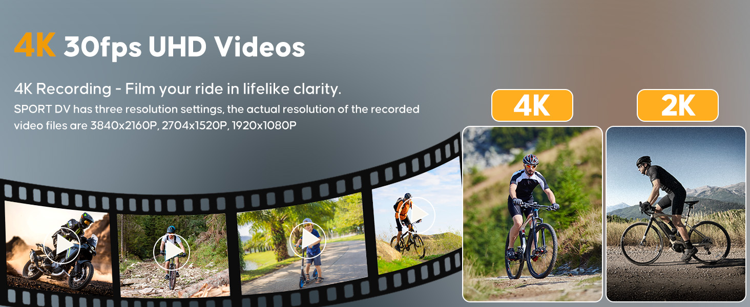 4K 30fps UHD Videos